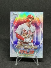 2023 TOPPS SERIES 1 BASEBALL #SMLBC-14 BRYCE HARPER STARS OF THE MLB CHROME