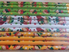 Elf Pencils Christmas Pencils Party Favor 12ct Stocking Stuffers