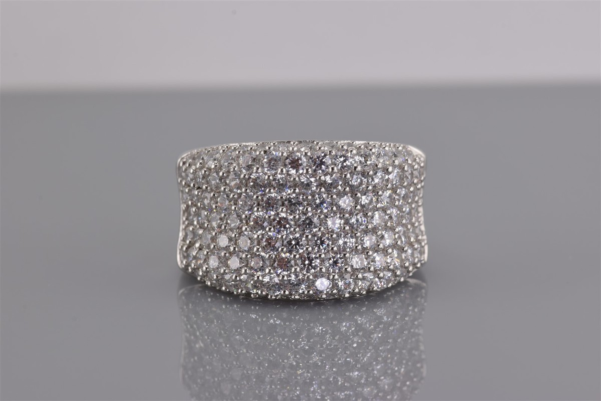 Ring.☆.。.:*・° Gucci Gucci Interlocking Sterling Silver Pink Enamel 5mm