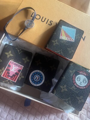 NIB SUPER RARE LOUIS VUITTON Monogram MINI JULES Notebook Set Of 4 New Box