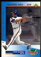 1993 Upper Deck Denny's Grand Slam #15 EDDIE MURRAY New York Mets D2