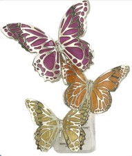 Bath Body Works Wallflower Spring Butterflies Fragrance Plug Orange Yellow