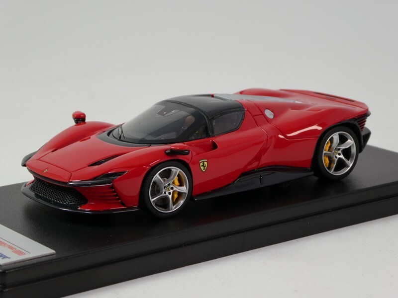 Looksmart Ferrari Daytona SP3 Rosso Corsa 1/43 Toit Ouvert - Miniature De Collection