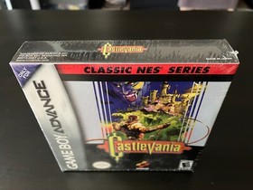 Gameboy Advance Castlevania Classic NES Series Konami 2004 Official Nintendo USA