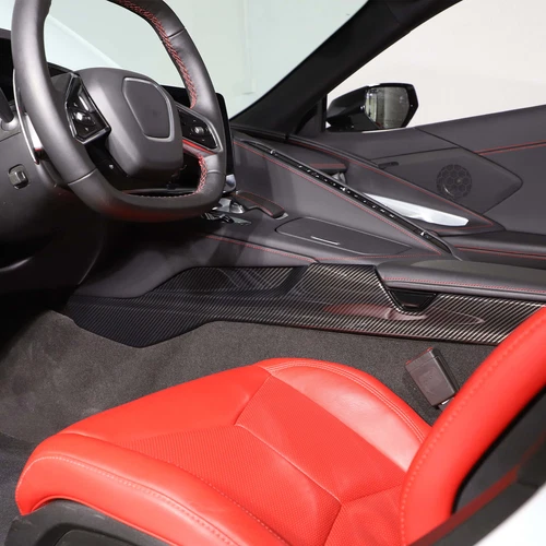 Cubierta interior de fibra de carbono ABS para consola central para Corvette C8 2020-2025 - Imagen 52 de 131