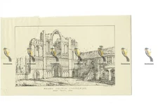 Priory Church, Castleacre, West Front,1868, Book Illustration (Print), c1873