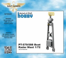 CMK 1/72 PT-579/588 Boat Radar Mast for Revell kits