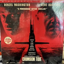 Crimson Tide Widescreen 2-Disc LaserDisc Denzel Washington  Gene Hackman LD