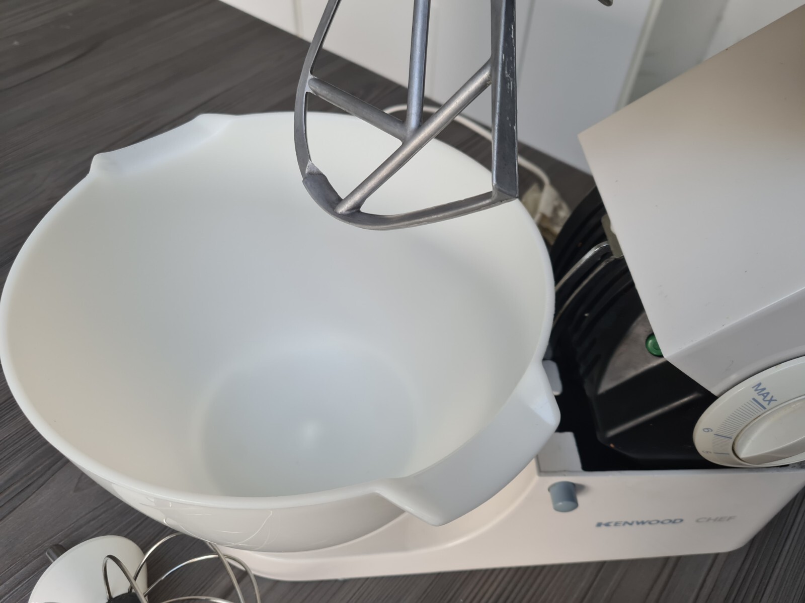 Vintage Kenwood Chef Mixer KM201 with Whisk & K beater, Working eBay