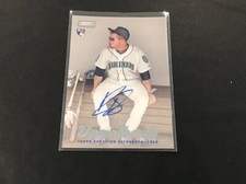 2017 Stadium Club Dan Vogelbach Auto RC Seattle Mariners Mint Hot Rookie