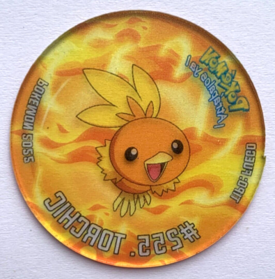 TAZO POKEMON Acrylic #255 TORCHIC 2022 Hoenn PERU South America