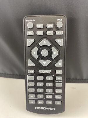 DBPOWER Remote Control Tested Genuine Original DVD/SD/USB Free Shipping