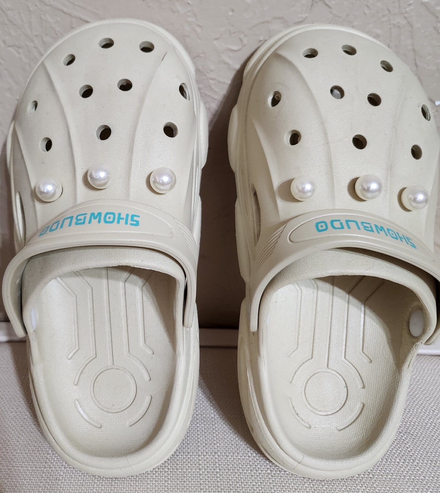 Women's Neutral Summer Sandals - Size 6 Outdoor Slippers-image