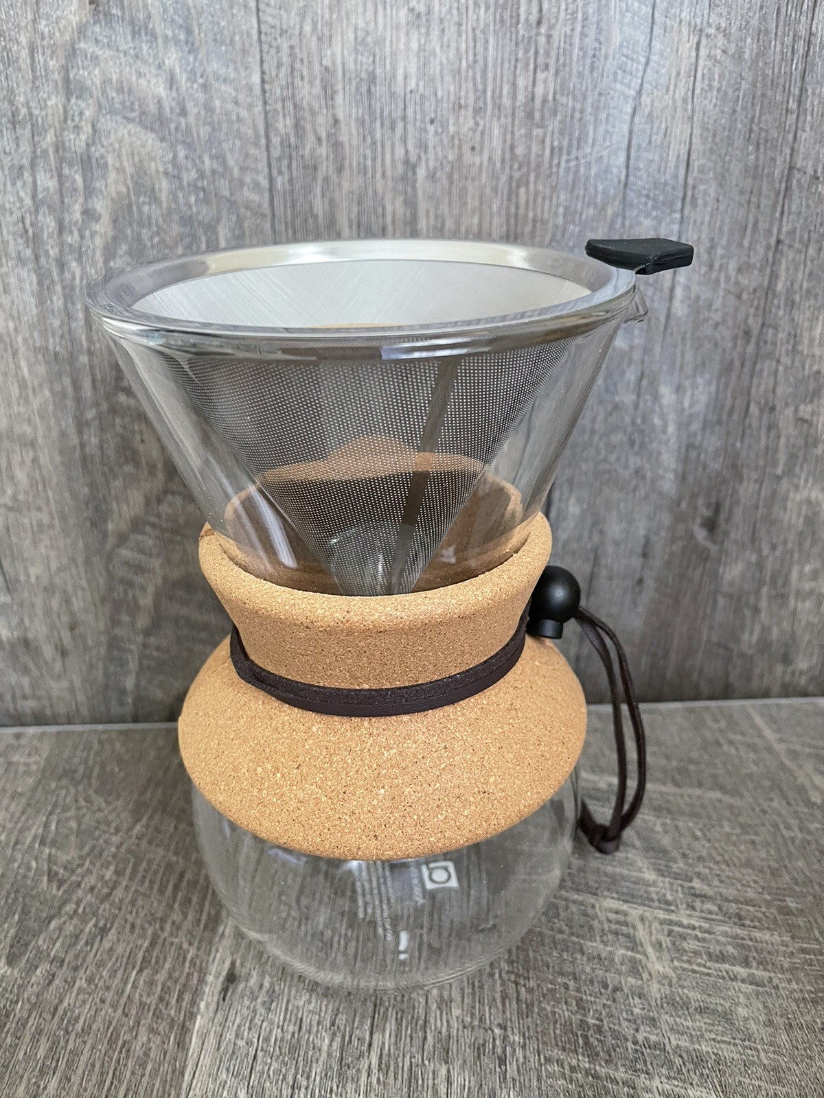 Manually Brew Glass Carafe With Stainless Steel Filters