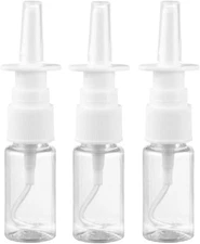 3pcs Nasal Spray Bottle Mist Spray Bottle Clear Empty Rhinitis Care Sprayer D...
