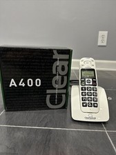 ClearSounds A400 Amplified Talking Cordless Phone WORKING