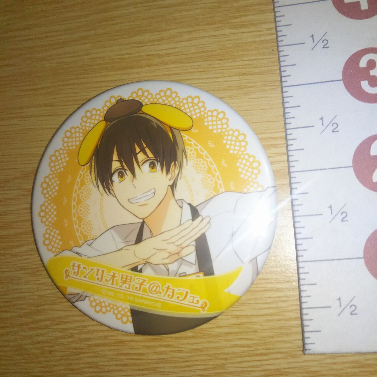 A54076 Sanrio Boys Can badge Kouta Hasegawa | eBay