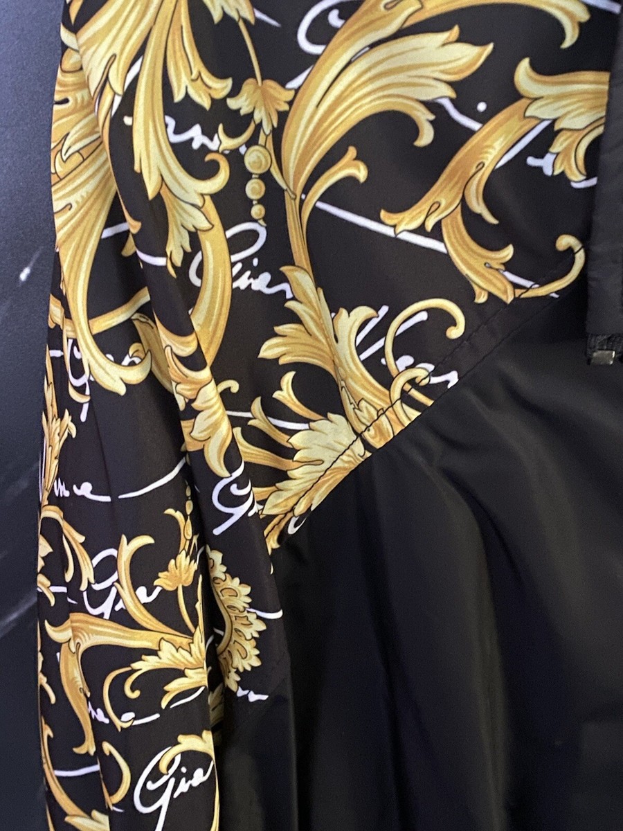 VERSACE＊BAROCCO SEA WINDBREAKER ウィンドブレーカー＊送料込 Versace Barocco print windbreaker jacket | eBay
