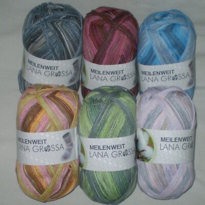 Fb Wolle Kreativ Meilenweit 100 Solo Cotone Paradiso 5006 100g Lana Grossa