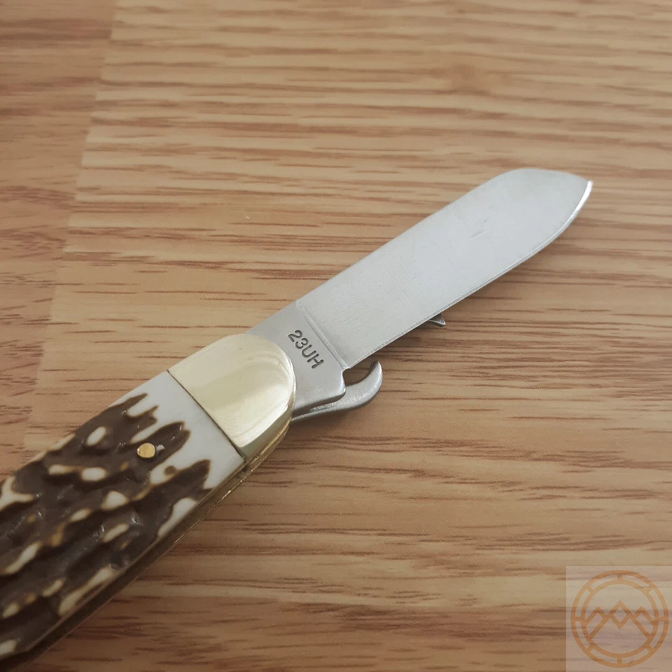 Navaja de Bolsillo Schrade Scout Next 7Cr17MoV Hojas de Acero Próxima Generación Mango Staglon Foto 4 de 4