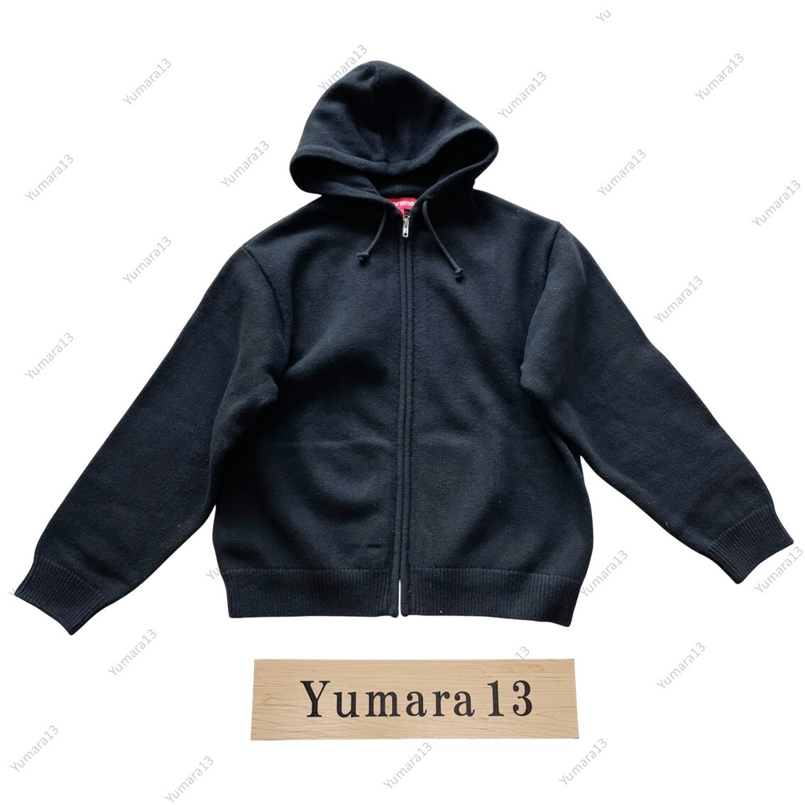 Supreme Last Supper Embroidered Zip Up Hooded Sweater