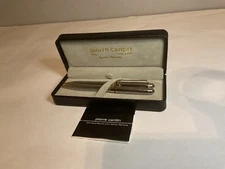 Pierre Cardin Pen and Pencil Set Silver and Gold Tone Used