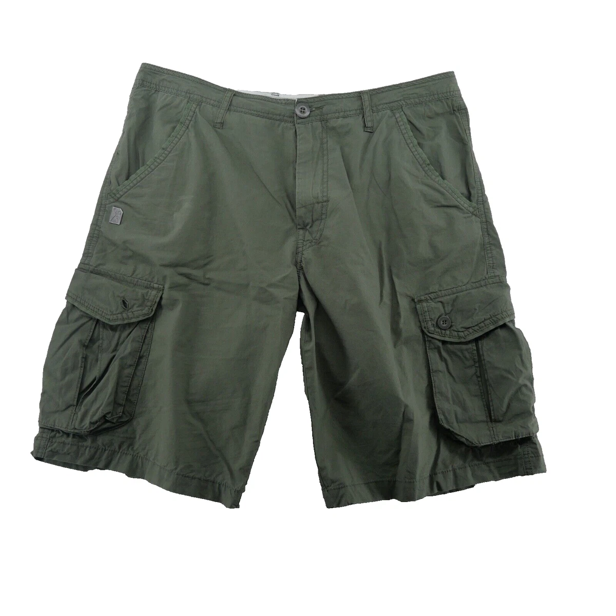 Marc Ecko Pantaloncini Cargo Uomo In Cotone Ripstop - 8 Tasche, Con Cintura, Per Il Tempo Libero