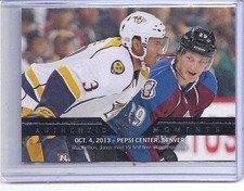 13-14 2013-14 SP AUTHENTIC MacKINNON SETH JONES AUTHENTIC MOMENTS 191 AVALANCHE
