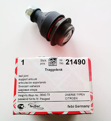 Rotule De Direction FEBI Bilstein 21490 - Neuf D'origine, Compatible GSJ3184, Fabrication Allemande