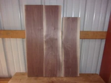 3 PC WALNUT LUMBER WOOD KILN DRIED BOARDS LOT 252H 1 1/4" THICK END MATCHED