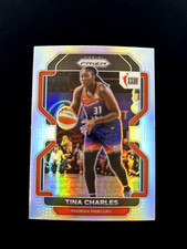 Tina Charles Silver Prizm 2022 Prizm WNBA W25 #159 Phoenix Mercury
