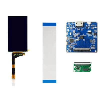 5.5 Inch 2K IPS LCD Screen 1440x2560 Color Display For 3D Printer DIY Projector