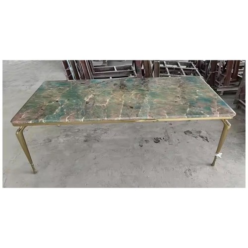 Natural Amazonite Slab Furniture, Healing Crystal Coffee Table Amazonite Counter - Picture 3 of 10
