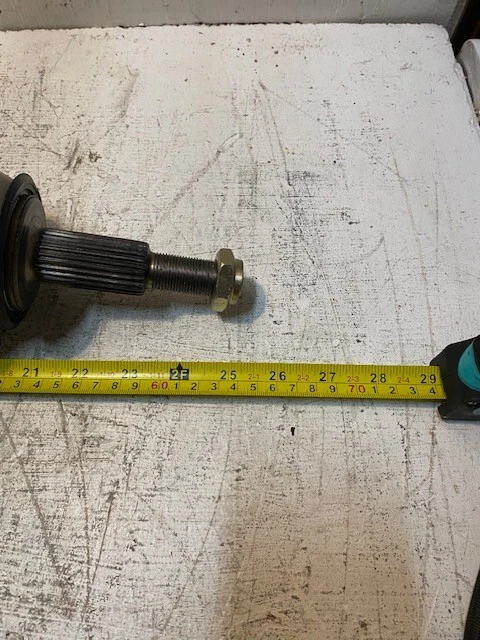 Axle Drive Shaft R2684-01 BT-70 25" Long 26-Spline 30mm Shaft Dia. 29mm Thread - Image 3 of 4
