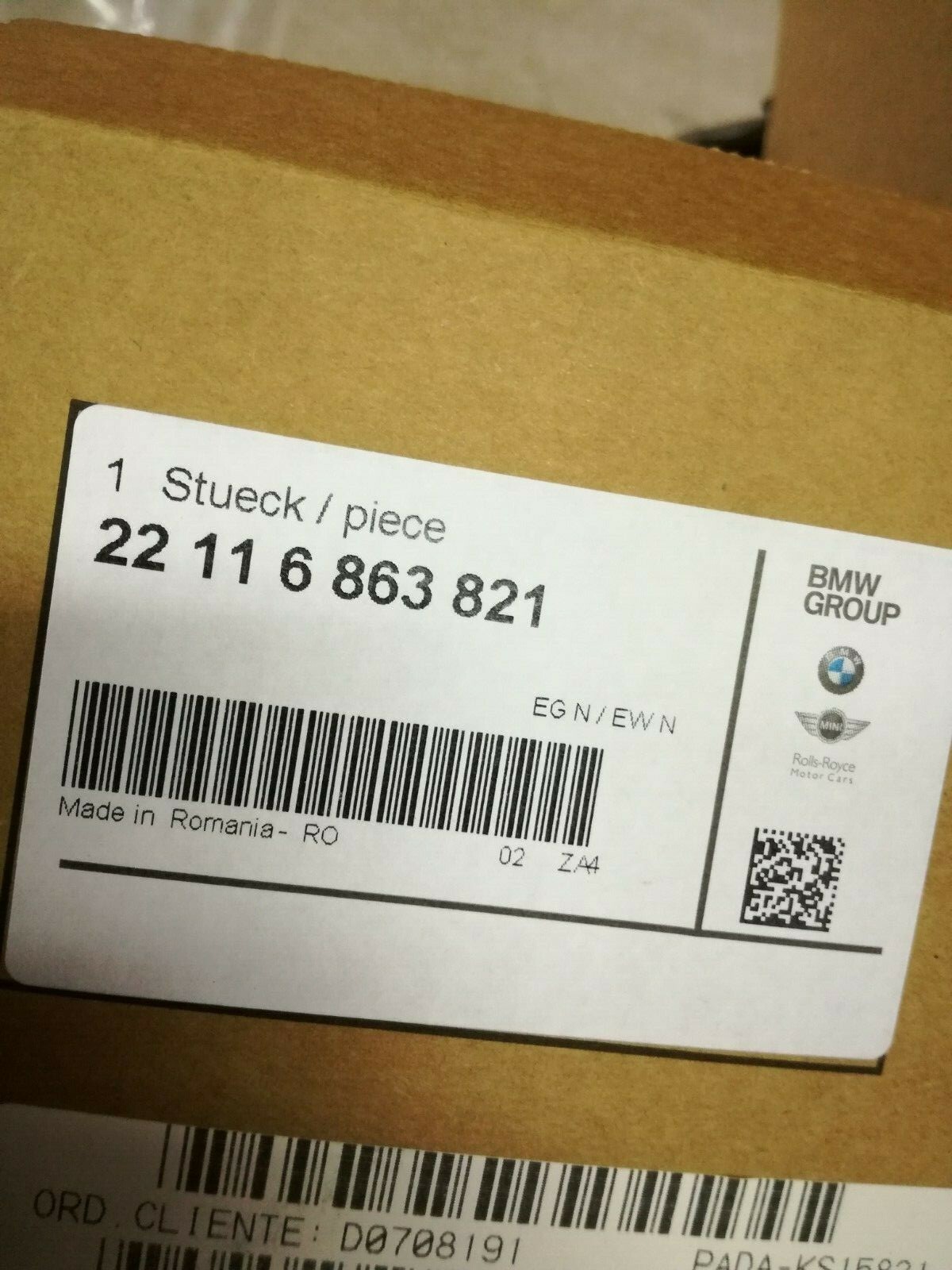 22116863821 left engine bearing ORIGINAL BMW 3 F30 F31 328iX eBay