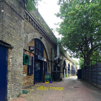 Photo 6x4 Businesses under railway arches off Grosvenor Terrace, Walworth c2016