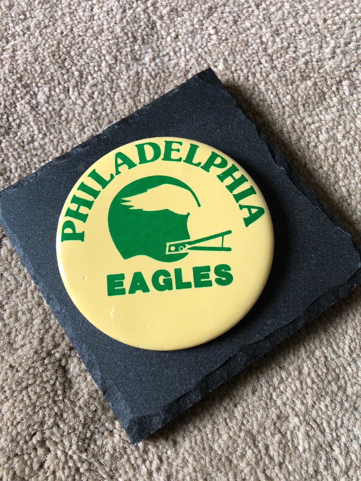 Philadelphia Eagles Vintage NFL Pin-back Button Antique Collectible ...