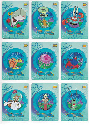 Spongebob Schwammkopf - GB6675 Serie - 18 Karten SSR Foil Chase Karten Set NM