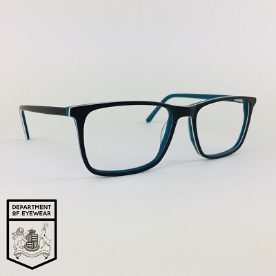 SPECSAVERS Brille MATT GRAU ECKIG Brillengestell MOD: HUNT 30472945