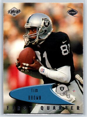 1999 Collector's Edge Odyssey Tim Brown Oakland Raiders #107