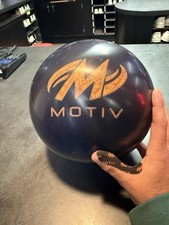 MOTIV Drilled Black Venom 14lb Bowling Ball.