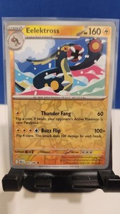 Eelektross 032/086 Reverse Holo Uncommon Scarlet & Violet Black Bolt Pokemon TCG