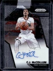 2017-18 Panini Prizm C.J. McCollum Signatures Auto Autograph #SG-CM Wizards