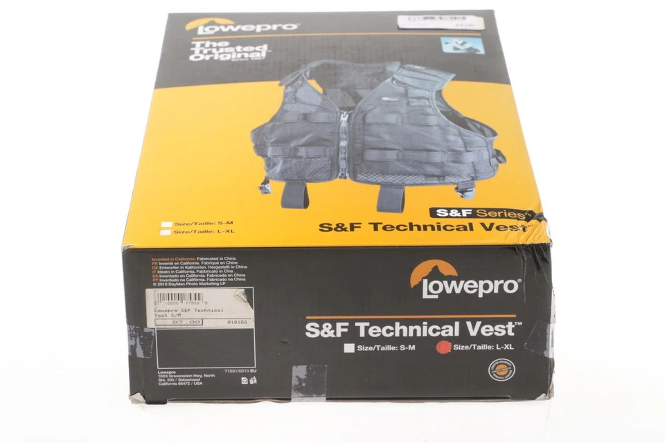 LOWEPRO S&F Technical Vest S-M - Изображение 2 из 3