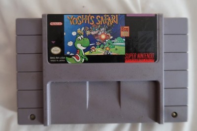 Yoshi's Safari (Super Nintendo Entertainment System, 1993), tested working