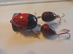 Wooden Frog Lures