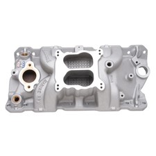 Edelbrock 2506 Performer Rpm 4vq-jet Marine Intake Manifold For 87-95 Chevy Sbc