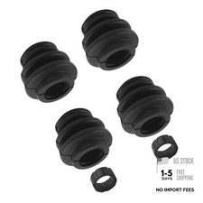 4PCS Rubber Caliper Slide Pin Bushing,Dust-Proof Brake Caliper Pins Bushing