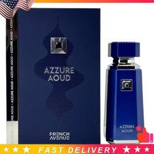 Fragrance World French Avenue Azzure Aoud Eau de Parfum for Men, 100ml