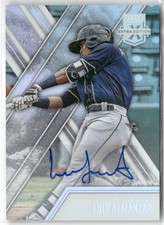 2017 Panini Elite Extra Edition #117 Luis Almanzar Autographs